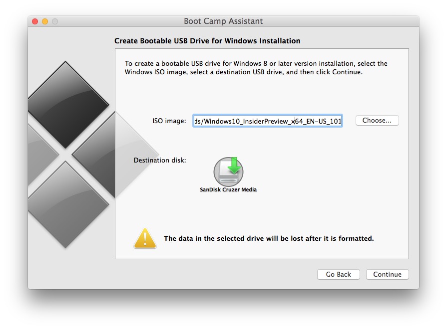 Is there any way to create an installer for mac